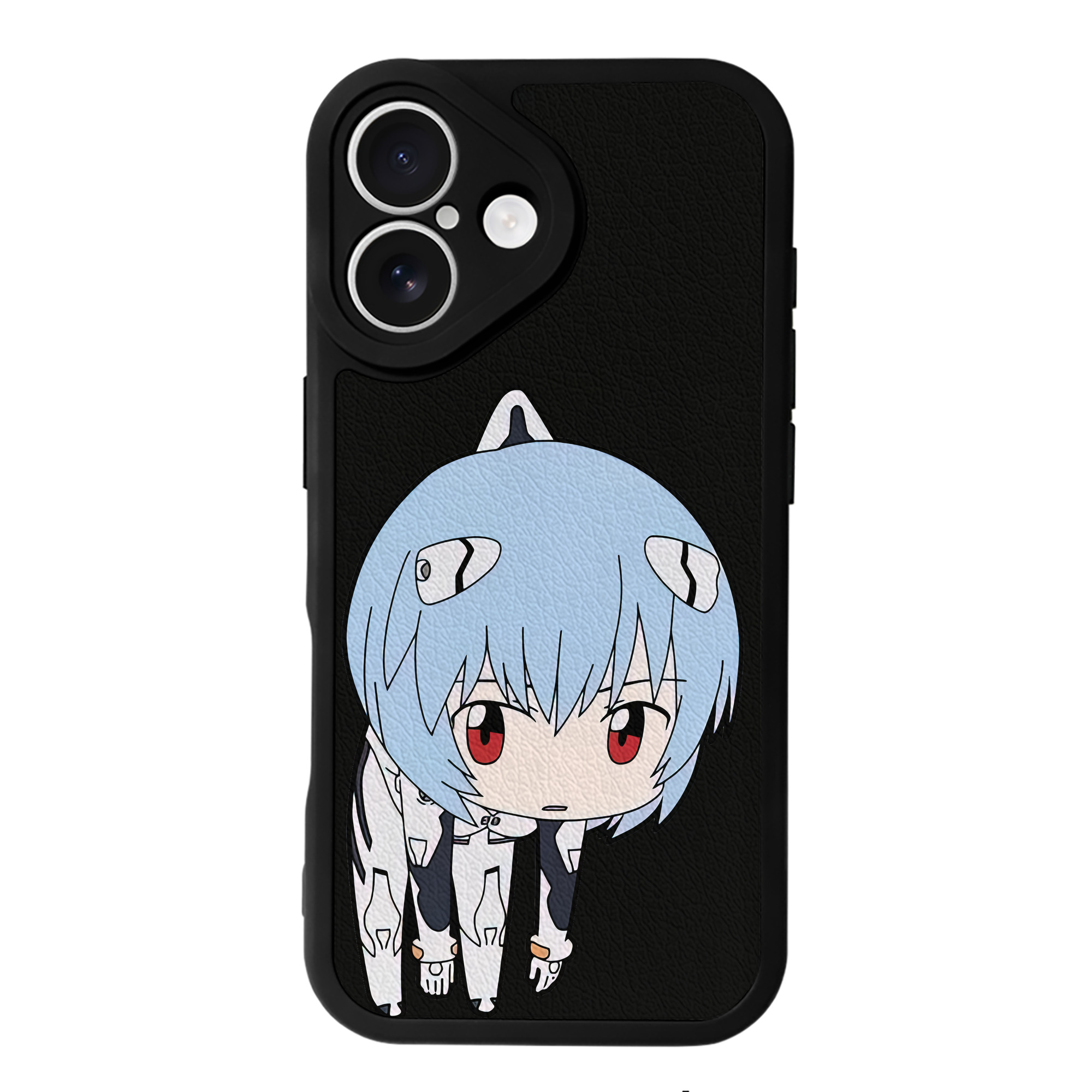 （画像用） EVA 新世紀エヴァンゲリオン 【iPhone 16シリーズ対応】シリコンスマホケース（レザー調） 材質：シリコン